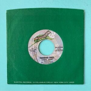 Signed Theodore Bikel If I Were A Rich Man SUNRISE, SUNSET 45 Rpm Vinyl Single